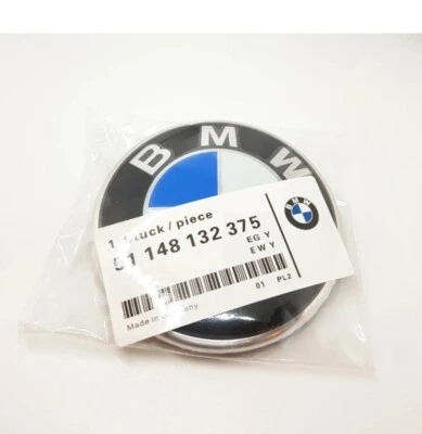 82mm Emblem Front Bonnet Badge Boot For B-M-W 3 Series E46 E39 Z4 - Image 1 of 4