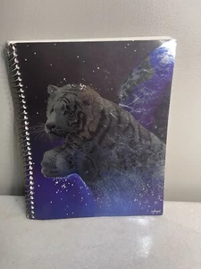 Vintage 90's Schimmel White Tiger Fashion Notebook Unused - Picture 1 of 4