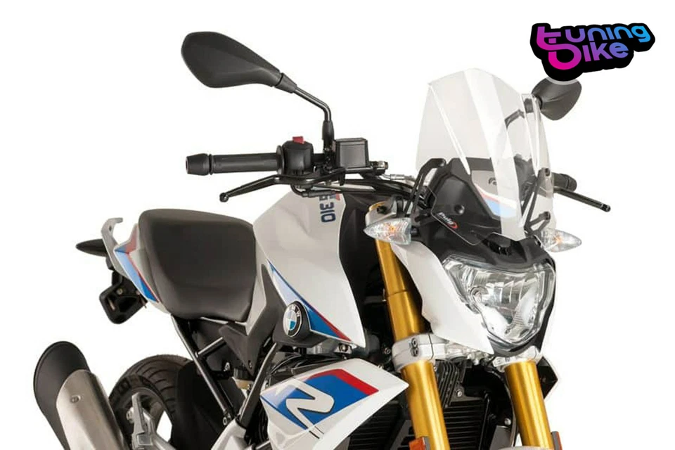 PARABRISAS PUIG NAKED N.G. DEPORTE BMW G310 R 2017 TRANSPARENTE Foto 1 de 1