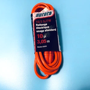Aurora XC630 16/3 SJTW 10ft Standard-Duty Extension Cord - Picture 1 of 6