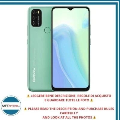 Blackview A70 Pro 6.52" 4GB+32GB Android 11 Dual SIM - Mint Green - SIGILLATO - Immagine 1 di 4