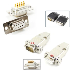 9 Pin D-SUB DB9 RS232 VGA Solder Connector Port Protector - Computer Adapter - Afbeelding 1 van 14
