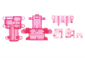 Servo Housing Red Transparent Mini-Z OVERLAND Kyosho MVF-04-CP - Picture 1 of 1
