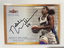 2000 Ultra WNBA Fresh Ink Autograph Natalie Williams