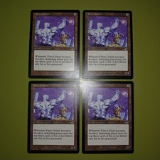 Flint Golem x4 - Nemesis - Magic the Gathering MTG 4x Playset