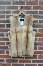 *STUNNING* Isabel Marant Ladies Fox Fur Gilet Jacket UK8 / Small