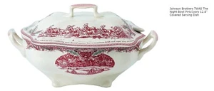 Johnson Brothers Twas the Night Before Christmas SOUP TUREEN COVERED BOWL NIB - Picture 1 of 10