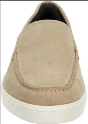 FRANCO FORTINI CONNER - Mocasín de cuero/gamuza sin cordones con puntera sin usar, en caja, para hombre 3 tallas Foto 1 de 4