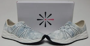 Isaac Mizrahi Live! Size 5 M Women's Tie Dye Sneakers Slip-On Shoes Gray Multi - Picture 1 of 12