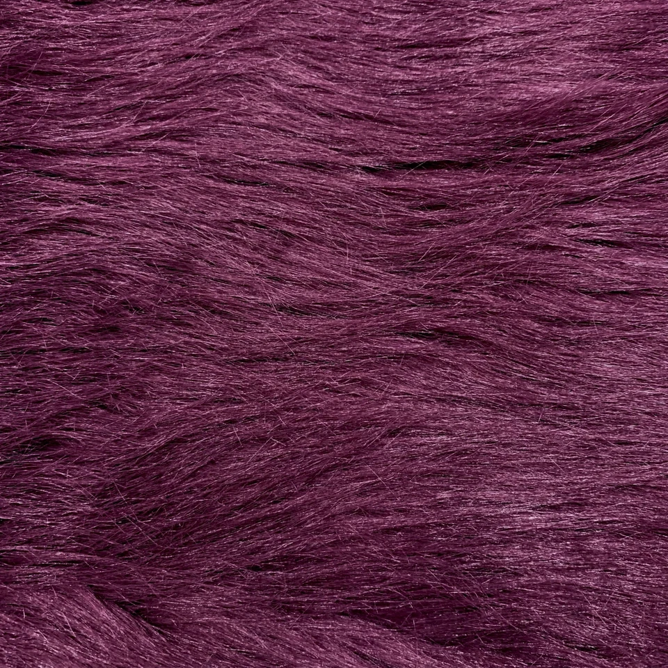 42 Colors Eden Shaggy Mohair Long Pile Soft Faux Fur Fabric - Image 1 of 1