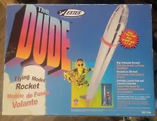 Estes THE DUDE Flying MODEL ROCKET Inflatable w/launch pad, controller - 7' TALL