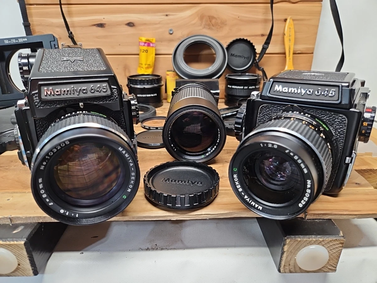 ❁動作良好❁MAMIYA M645 SUPER AE 80mm F2.8 Mamiya m645 Super Medium Format SLR + 80mm f/2.8 Lens Tested