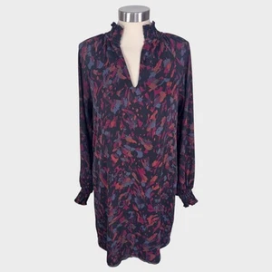 Vestido Pequeño Allison Joy Cuello Alto en V Poliéster Púrpura Naranja Floral - Imagen 1 de 8