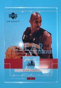 2002-03 UD Glass Clear Winners #108 Kevin Garnett - Minnesota Timberwolves - Bild 1 von 4