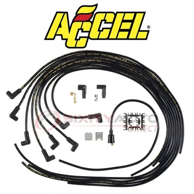 ACCEL Spark Plug Wire Set for 1975-1978 Dodge B300 6.6L 7.2L V8 - Ignition wh - Image 1 of 4