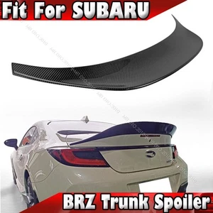 22-25 Fits Toyota GT86 SUBARU BRZ Coupe DTO Type Rear Trunk Spoiler Carbon Fiber - Picture 1 of 5