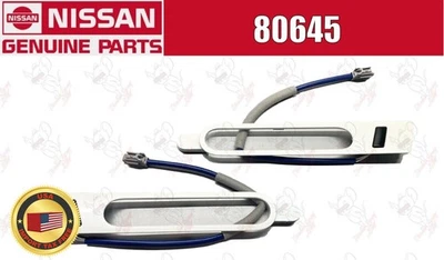 Nissan Genuino R35 GT-R 2007- Juego de escudo, mango exterior derecho y derecho OEM Foto 1 de 4