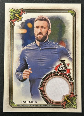 2023 Topps Allen & Ginter - Ollie Palmer #AGRA-OP Wrexham Footballer - Patch - Image 1 of 2
