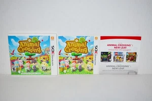 Animal Crossing New Leaf (Nintendo 3DS) Estuche Caja + Manual + Inserto SOLO -SIN JUEGO - Imagen 1 de 3
