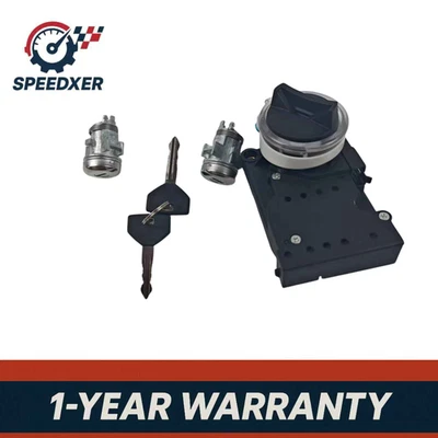 Ignition Switch Assembly & Door Lock Cylinder For Dodge Ram 1500 2500 3500 94-01 - Imagem 1 de 4