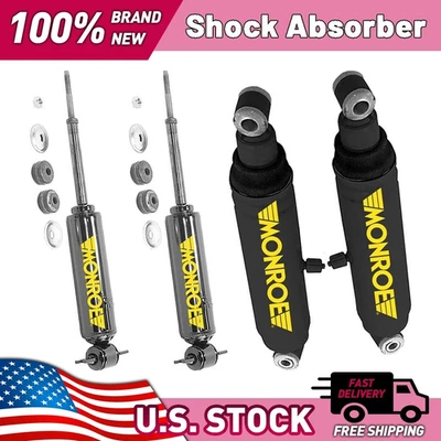 Monroe Front Rear Shock Absorbers fits 1972 1973 1974 Dodge D100 Pickup 3.7L - Image 1 of 4