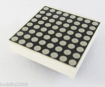 6pcs 8x8 Dot Matrix 3mm Red LED Display Common cathode - Image 1 of 3