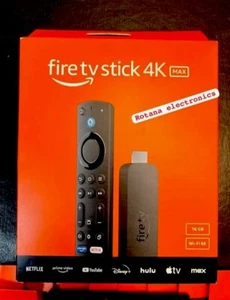 2023 Amazon Fire TV Stick 4K MAX, 2,0 GHz, WLAN 6E, 16GB, StreaminggerÀt NEU* - Bild 1 von 11