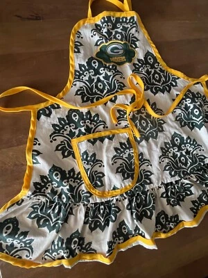NFL GREEN BAY PACKERS HOSTESS Delantal de Cocina Tamaño Regular Algodón Foto 1 de 4