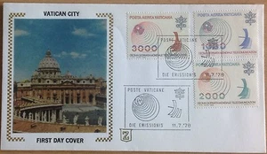 JUEGO COMPLETO DE CORREOS AÉREOS DEL VATICANO 1978 EN CUBIERTA DE SEDA... ¡EXCELENTE!¡! - Imagen 1 de 1