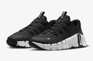 Nike Free Metcon 5 Black White US8.5 Mens Training Shoes Casual Sneakers NEW✅ - Picture 1 of 7