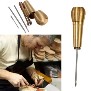 1 Set Nähen Schuh Reparatur Werkzeug Nähwerkzeuge Nadel Eule Leder Handwerk Kit Werkzeuge - Bild 1 von 11