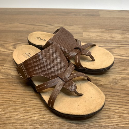 Sandali comodi Clarks donna Laurieann Edge marrone taglia 10M