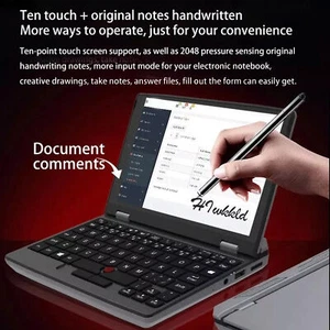 7.0 Inch Touch Screen Mini Laptop Computer For J4115 12G Ultra Light P - Picture 1 of 48