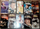 Lot of 10 JOHN WAYNE VHS Tapes - Red River  Big Jim McLain  The Cowboys +