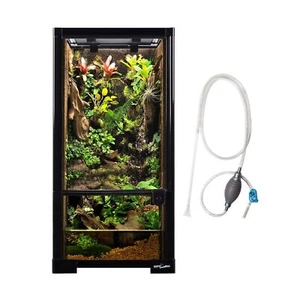 REPTIZOO 15 Gallon Full Glass Reptile Terrarium 12" x 12" x 24" Knock-Down Gl... - Picture 1 of 9