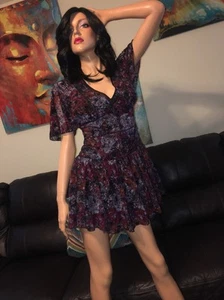🙂 Vestido túnica trasera abierta Free People campesino Boho Coachella 2 - Imagen 1 de 12