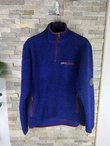 Joe Browns Mens Size S Half Zip Fluffy Fleece Pullover Jumper - Picture 1 of 7