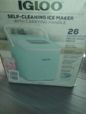 Igloo Ice Maker Self- Cleaning Countertop Size 26 Pounds in 24 Hour...