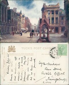 Inverness High Street 1905 Crediton Cancel Tucks Oilette 7187 