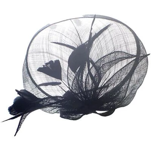 Hair Fascinator Sinamay Headband Disc Saucer Ascot Hats Wedding Hat - Picture 1 of 16