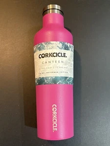 Brand New In Box Corkcicle 16 Oz Canteen Pink 25 Hrs Cold 12 Hrs Hot - Picture 1 of 7