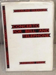 Madeline GLEASON / CONCERTO FOR BELL AND TELEPHONE Limited 1st Edition 1967 - Picture 1 of 1