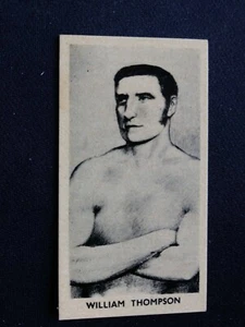 1938 F.C. Cartledge Famous Prize Fighter Card # 13 William Thompson - HOF (EX) - Picture 1 of 3