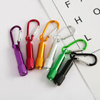 Mini Torch Keychain Pendant With Battery Portable Small Led Flashlight Carabi-MB