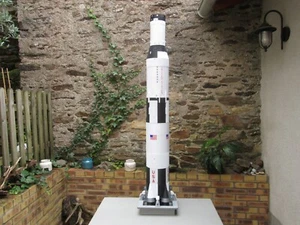 3d printed Nasa Saturn V Apollo Rocket, Apollo 15 mission 1/48 - Picture 1 of 5
