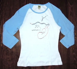 T Shirt Vintage 00er Dashboard Confessional My Heart Is Yours Autogramme Damen M - Bild 1 von 7