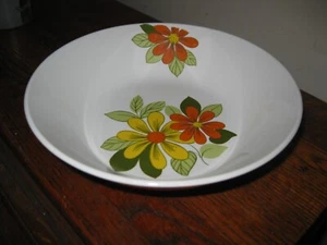 Ironstone Johnson Brothers  Snow White Soup Pasta Cereal Bowl  yellow & orange - Picture 1 of 6