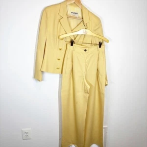 Salvatore Ferragamo Vintage Blazer Pantsuit Set - Picture 1 of 16