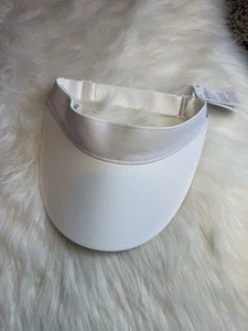 Lululemon Women's Fast Paced Wide Band Running Visor White New - Picture 1 of 4