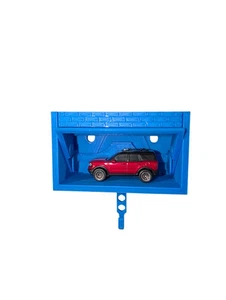 Blue Wall Mounted Hotwheels & Matchbox Brick Garage Key holder - Picture 1 of 4